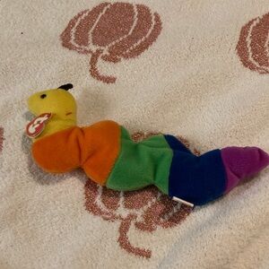 3/2 Generation Ty Yellow and Orange Plush Inch Worm